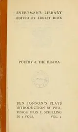 Cover of The complete plays of Ben Jonson