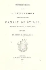 Cover of Contributions towards a genealogy of the (Massachusetts) family of Stiles