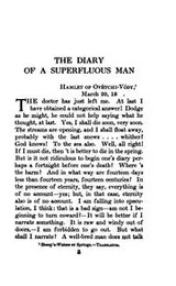 Cover of The Diary of a Superfluous Man and Other Stories: Fathers and Children