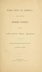 Cover of Early maps of America