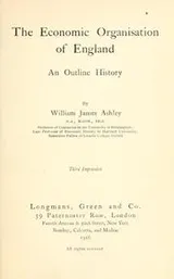 Cover of The economic organisation of England