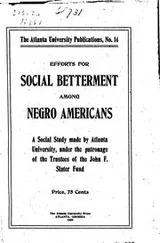 Cover of Efforts for Social Betterment Among Negro Americans: Report of a Social Study Made by Atlanta ..