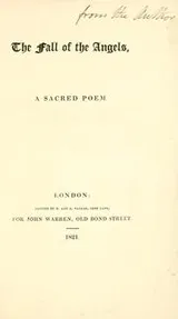 Cover of The fall of the angels