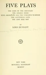 Cover of Five plays: The gods of the mountain, The golden doom