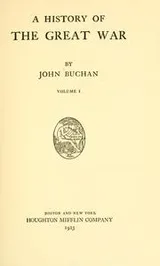 Cover of A history of the great war