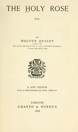 Cover of The holy rose, etc