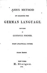 Cover of Ahn's Method of Learning the German Language