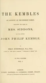 Cover of The Kembles