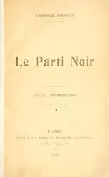 Cover of Le parti noir