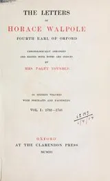 Cover of Letters