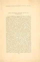 Cover of Lord Ashburton and the treaty of Washington