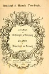 Cover of The mastersingers of Nuremburg