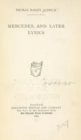 Cover of Mercedes, and later lyrics