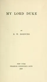 Cover of My lord duke