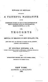 Cover of Edwards on Revivals: Containing a Faithful Narrative of the Surprising Work ..