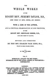 Cover of The Whole Works of the Right Rev. Jeremy Taylor ...