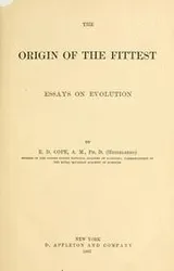 Cover of The origin of the fittest