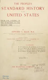 Cover of The people's standard history of the United States