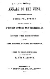 Cover of Annals of the West
