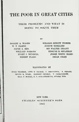 Cover of The poor in great cities