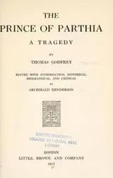 Cover of The prince of Parthia