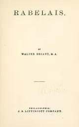 Cover of Rabelais