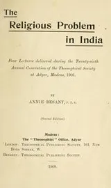 Cover of Religious Problem in India
