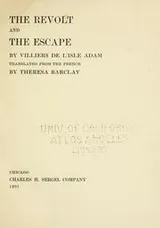 Cover of The revolt