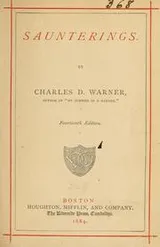 Cover of Saunterings