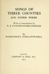 Cover of Songs of three counties