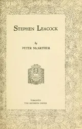 Cover of Stephen Leacock