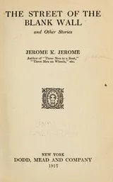 Cover of The street of the blank wall