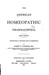 Cover of The American homoeopathic pharmacopoeia