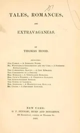 Cover of Tales, romances, and extravaganzas
