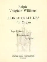 Cover of Three preludes for organ