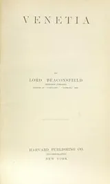Cover of Venetia