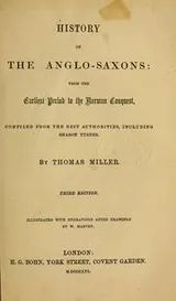 Cover of History of the Anglo-Saxons