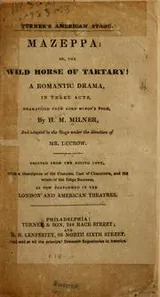 Cover of Mazeppa