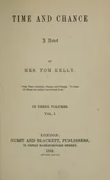 Cover of Time and chance