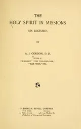 Cover of The Holy Spirit in missions