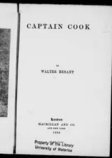 Cover of Captain Cook