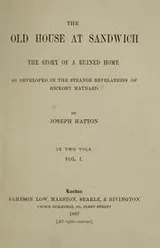 Cover of The old house at Sandwich