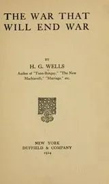 Cover of The war that will end war