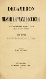 Cover of Decamerone