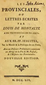 Cover of Les provinciales