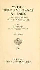 Cover of With a Field Ambulance at Ypres