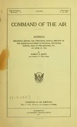 Cover of Command of the air