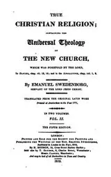 Cover of True Christian religion