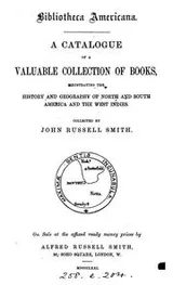 Cover of Bibliotheca Americana