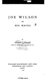 Cover of Joe Wilson and His Mates